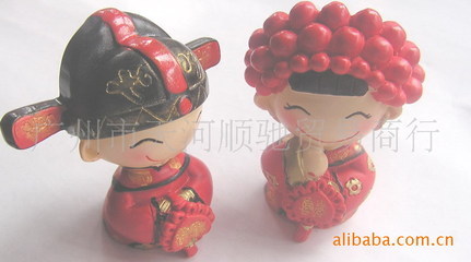 【生產(chǎn)樹脂婚慶公仔 婚禮車仔】價(jià)格,廠家,圖片,塑料、樹脂工藝品,廣州市順馳貿(mào)易-